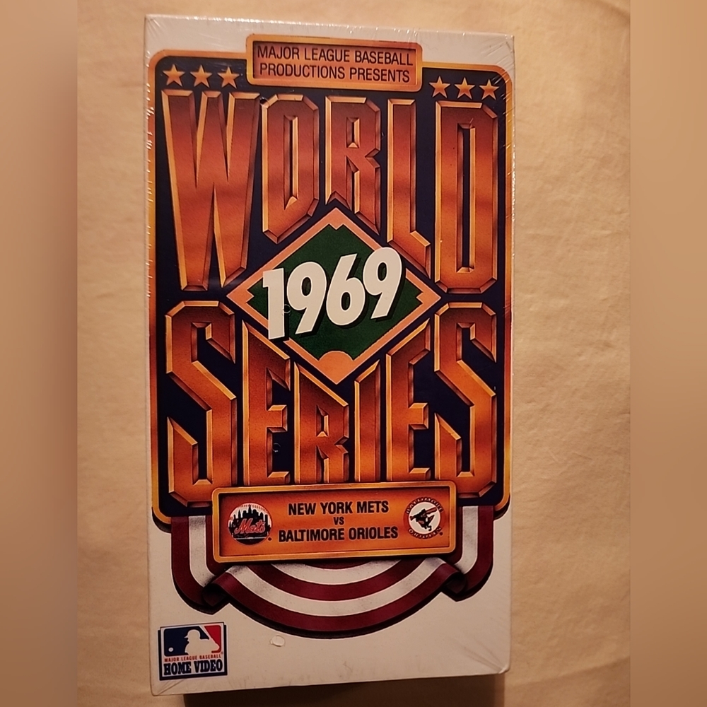 New/ Sealed MLB Presents 1969 World Series VHS